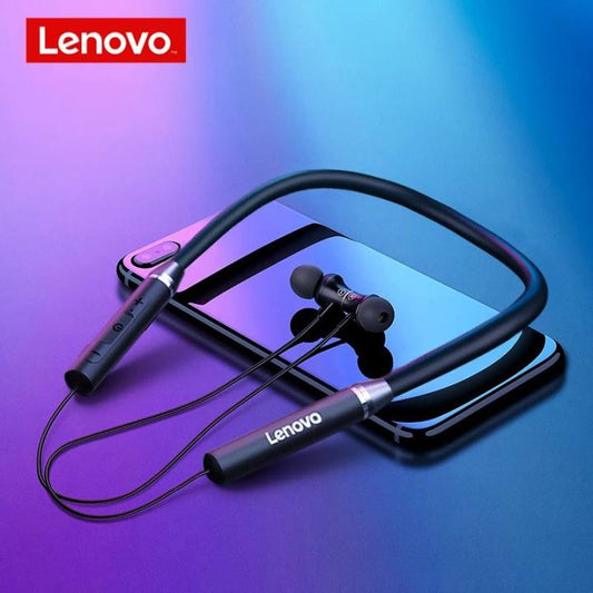 Original Lenovo HE05 Pro TWS Wireless Earphone Bluetooth 5.0 Sports Noise Canceling Neckband Headphones Waterproof Microphone